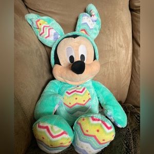 Mickey Mouse Easter plush from Disney Store.